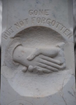 Handshake Tombstone Symbol
